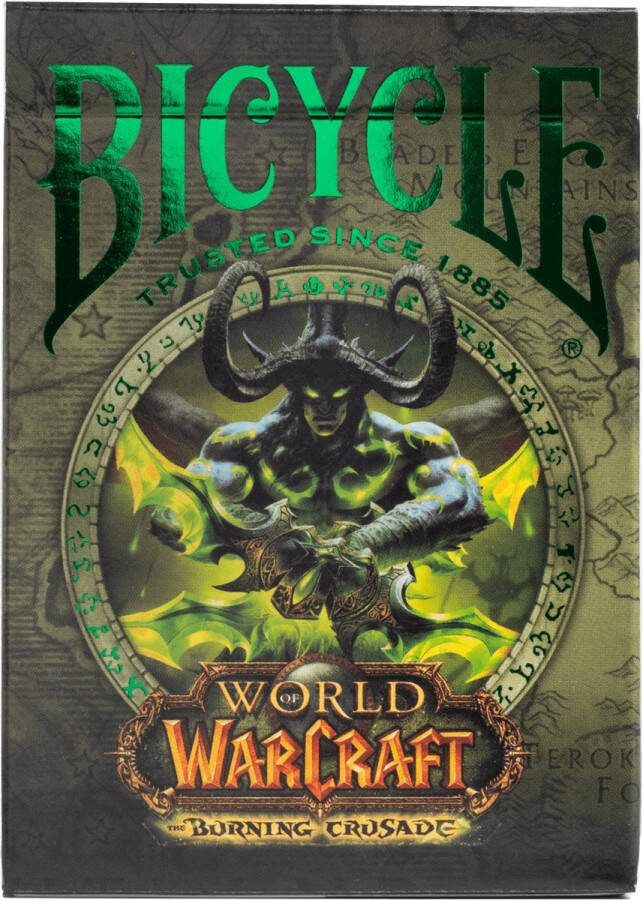 Bicycle World of Warcraft Burning Crusade Premium Speelkaarten Ultimates Poker Collectible Gaming Merchandise