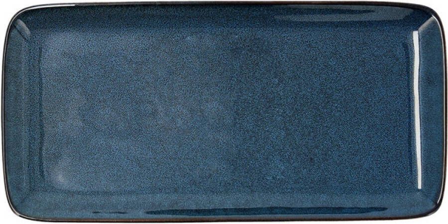 Bidasoa Serveerschaal Ikonic Keramisch Blauw (28 x 14 cm) (Pack 4x)