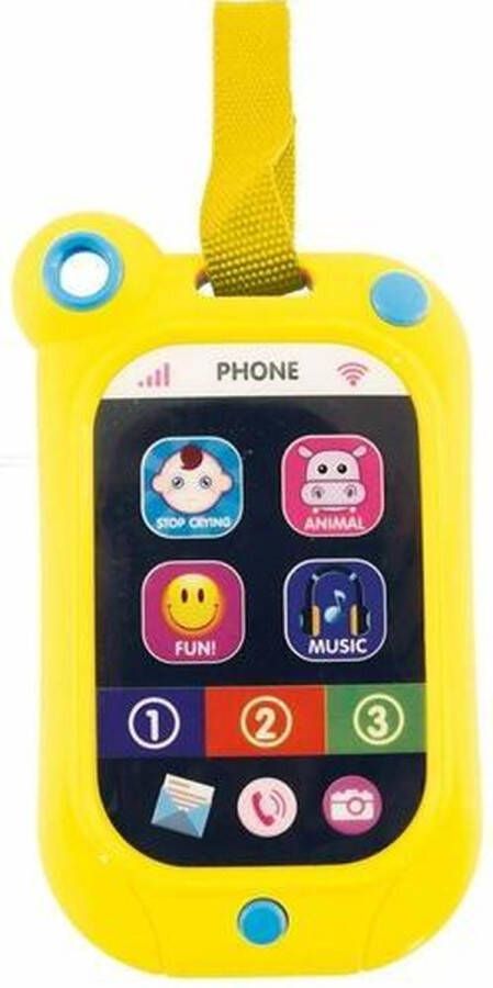 Bieco Baby Smart Phone licht + geluid (zonder batterijen)