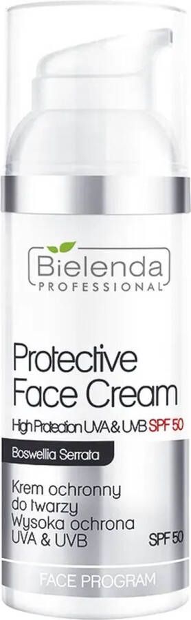 Bielenda Professional Beschermende Gezichtscrème SPF50 50ml