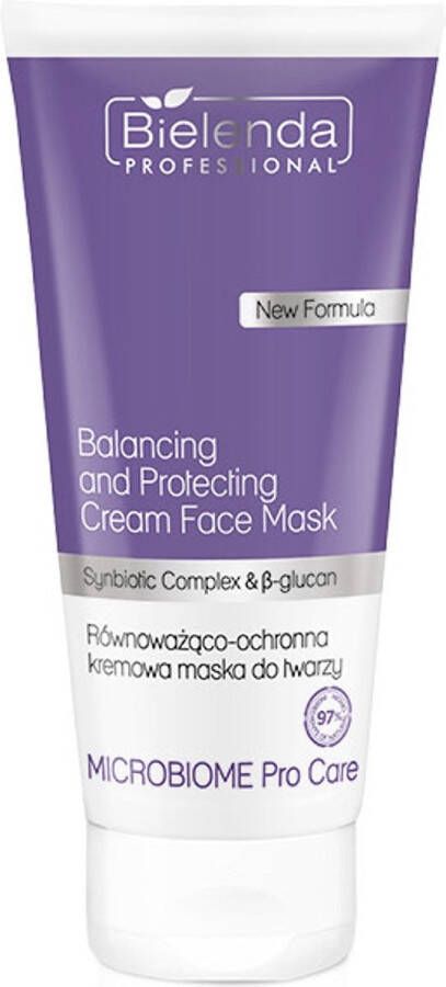 Bielenda Professional Microbiome Pro Care Balancing And Protecting Cream Gezichtsmasker 175ml