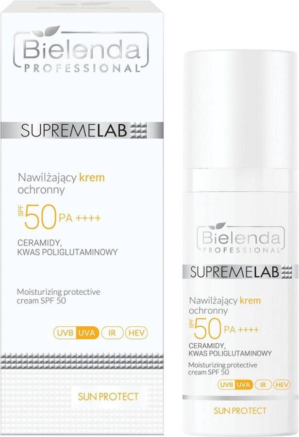 Bielenda Professional SupremeLab Sun Protect vochtinbrengende zonnebrandcrème SPF50 50ml