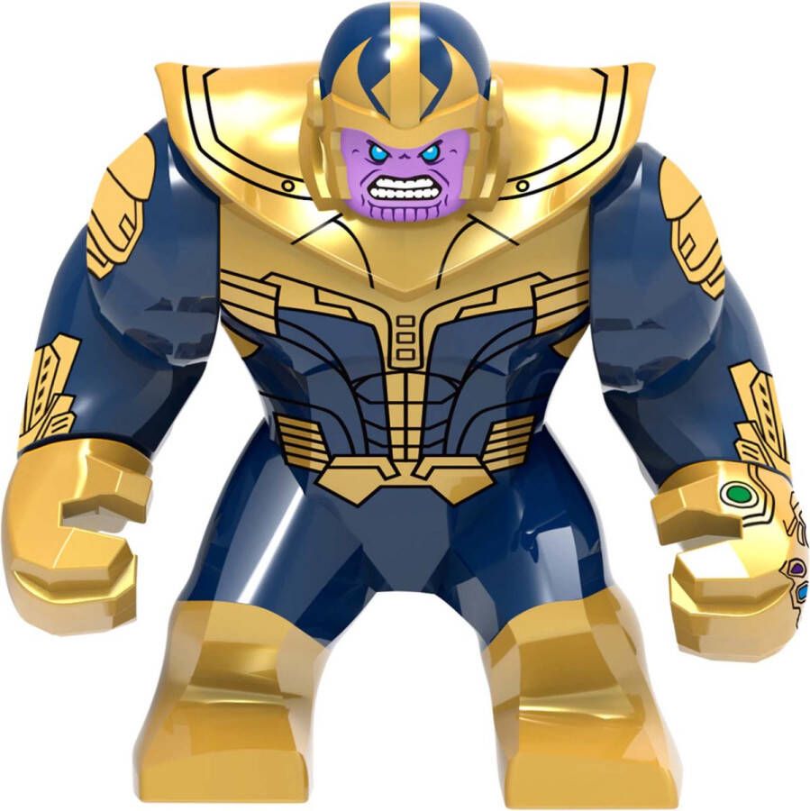 BrickToyShop Thanos met gauntlet Marvel actiefiguur Compatibel met grote merken