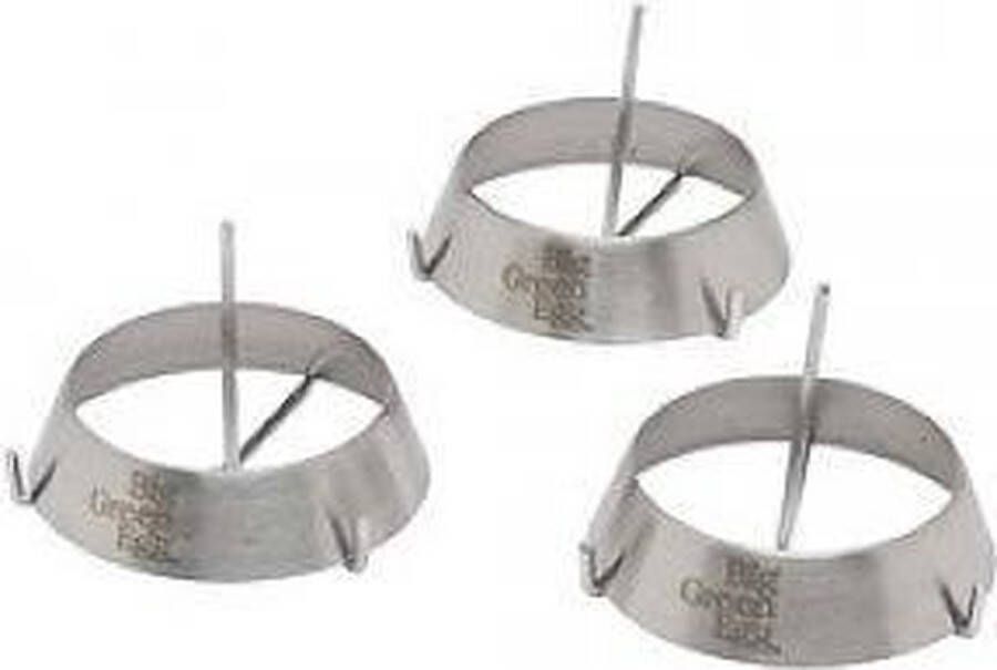 Big Green Egg Stainless Grill Rings 3st