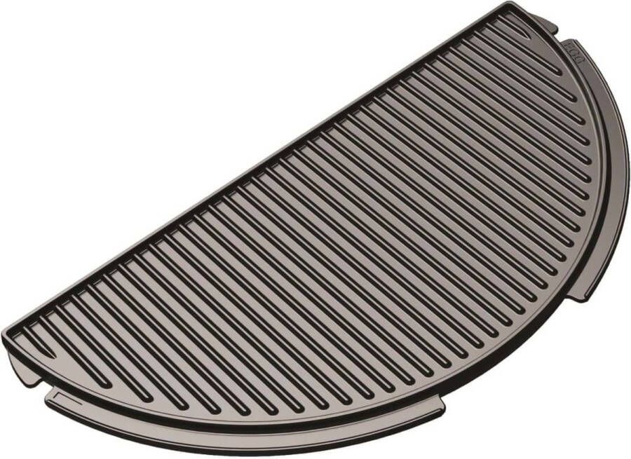 Big Green Egg Plancha griddle halve maan (EGGspander) Large