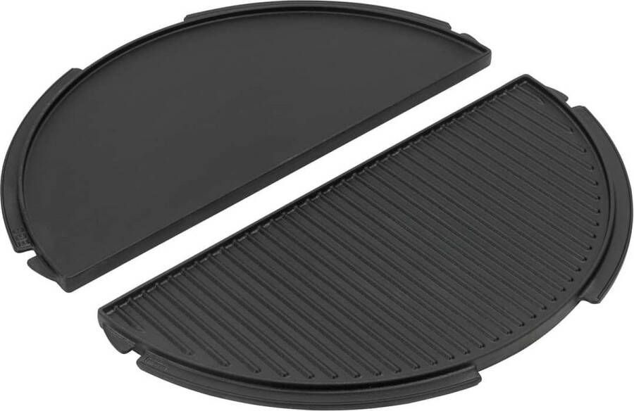 Big Green Egg Half rond Gietijzeren Grillplaat Bakplaat Plancha XL