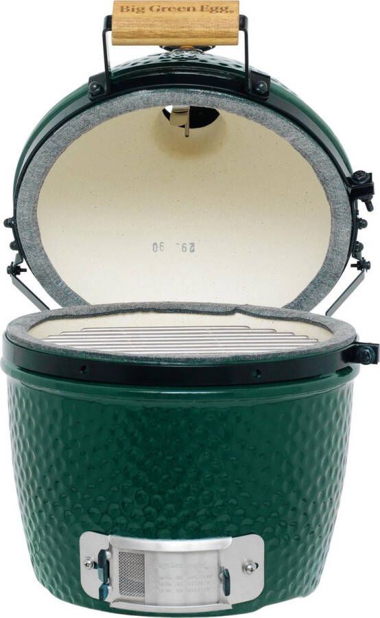 Big Green Egg Houtskoolbarbecue Mini Grilloppervlak 25 Ø cm Komado Groen