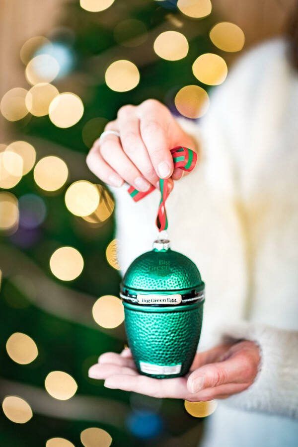 Big Green Egg Kerstball