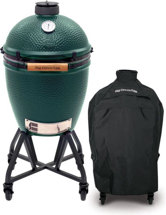 Big Green Egg Large met intEGGrated onderstel en hoes