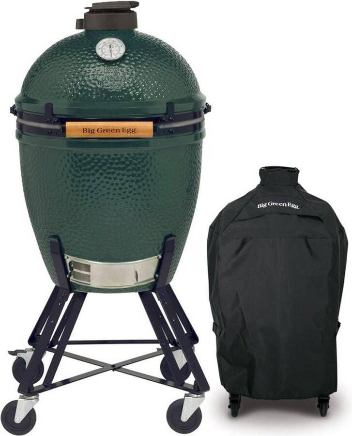 Big Green Egg Large met onderstel en hoes