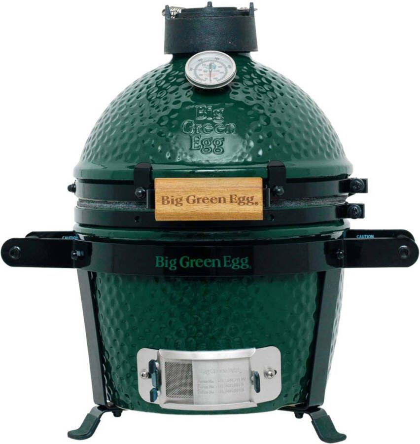 Big Green Egg Houtskoolbarbecue Mini Grilloppervlak 25 Ø cm Komado Groen