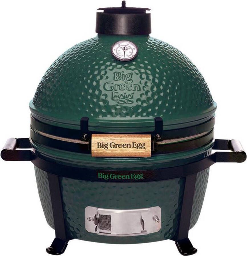 Big Green Egg Houtskoolbarbecue Minimax Met onderstel en handgrepen