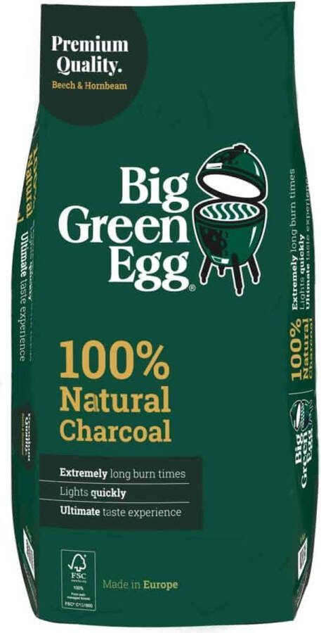 Big Green Egg Premium natuurlijke houtskool – zak 9 Kg