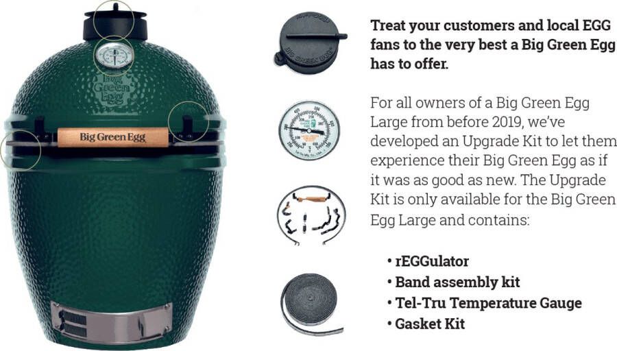 Big Green Egg Upgrade Kit Large