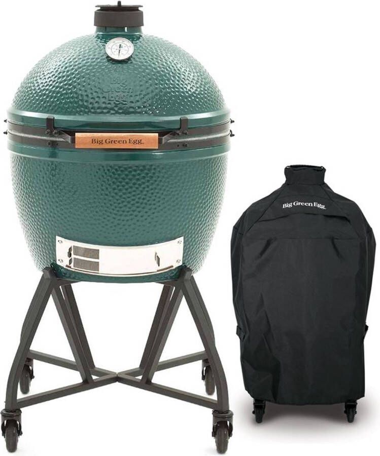 Big Green Egg XL met intEGGrated handler en hoes