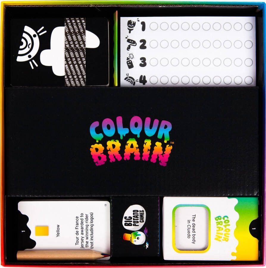 Big Potato Big Patato Colour Brain Family Party Game Engelstalig