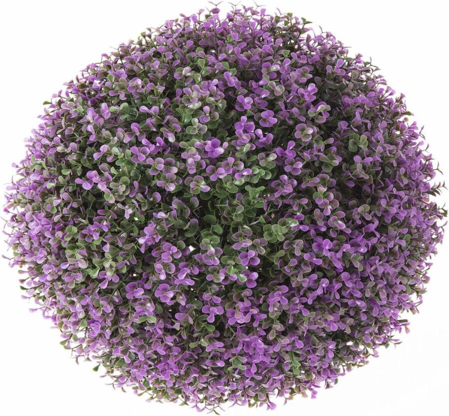 BIGBUY Garden Decoratieve plant Klot Lavendel Plastic 40 x 40 x 40 cm