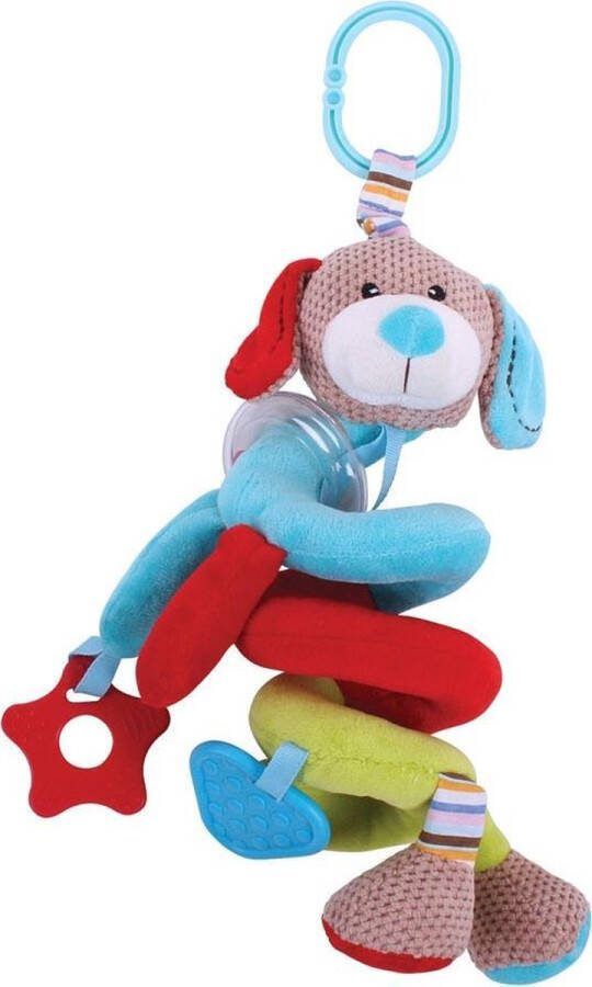 Bigjigs Baby Boxspiraal Rammelaar 'Hond
