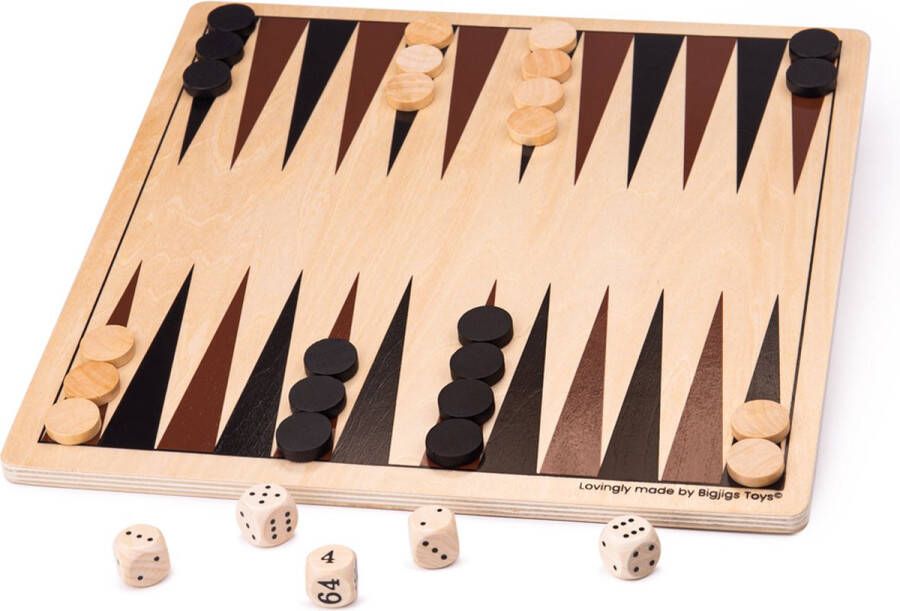 BigJigs Backgammon