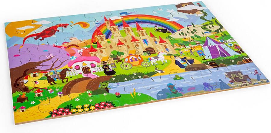 BigJigs Fantasie vloerpuzzel