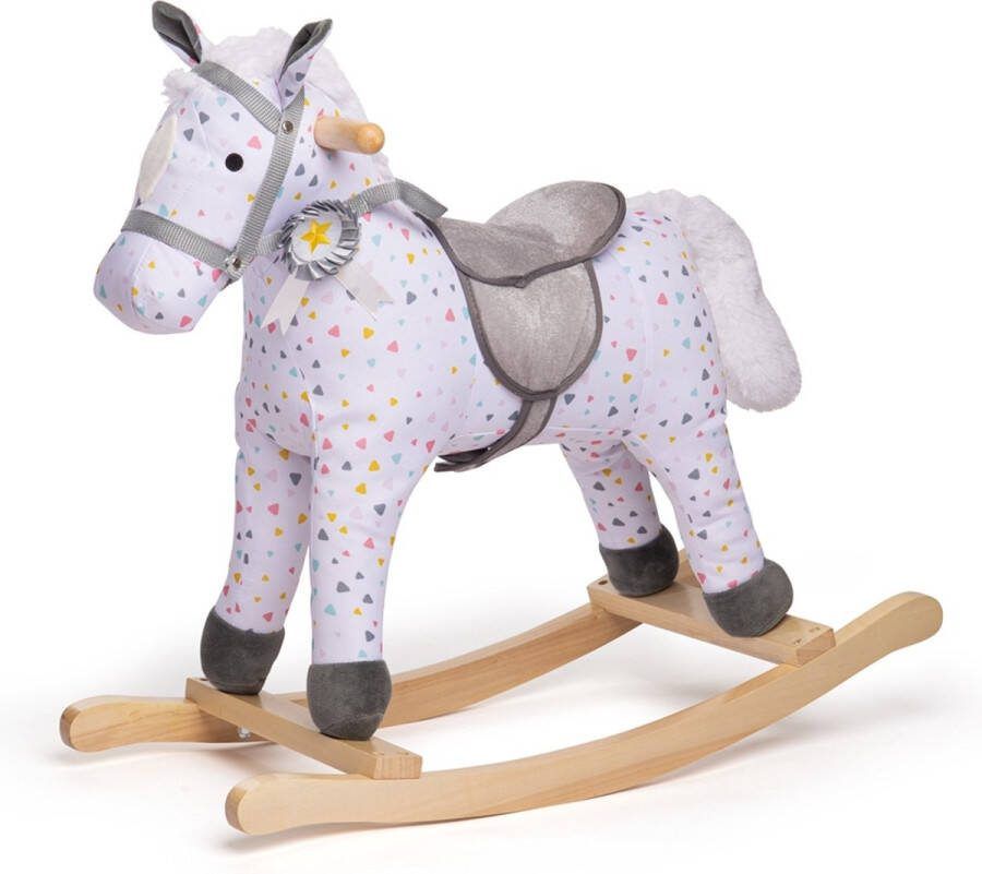BIGJIGS Hobbelpaard met Patroon