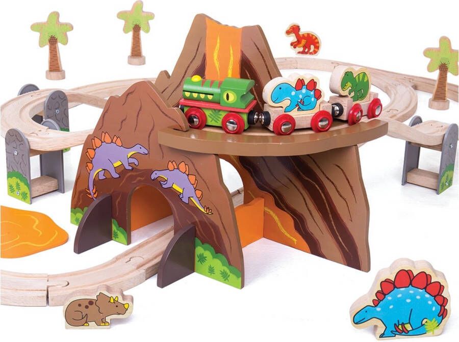 Fan Toys Bigjigs Dinosaur Train Set