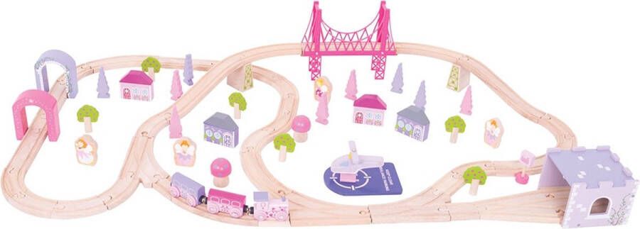 Dobeno Bigjigs Fairy Town Train Set