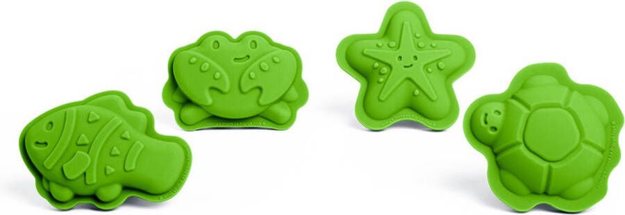 BIGJIGS Meadow Green Character Sand Moulds