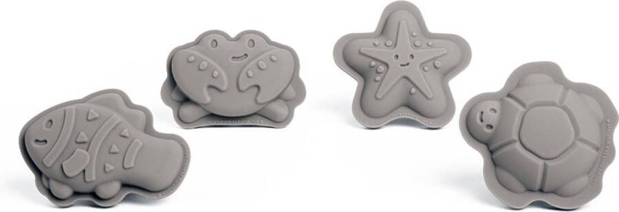 BIGJIGS Stone Grey Character Sand Moulds