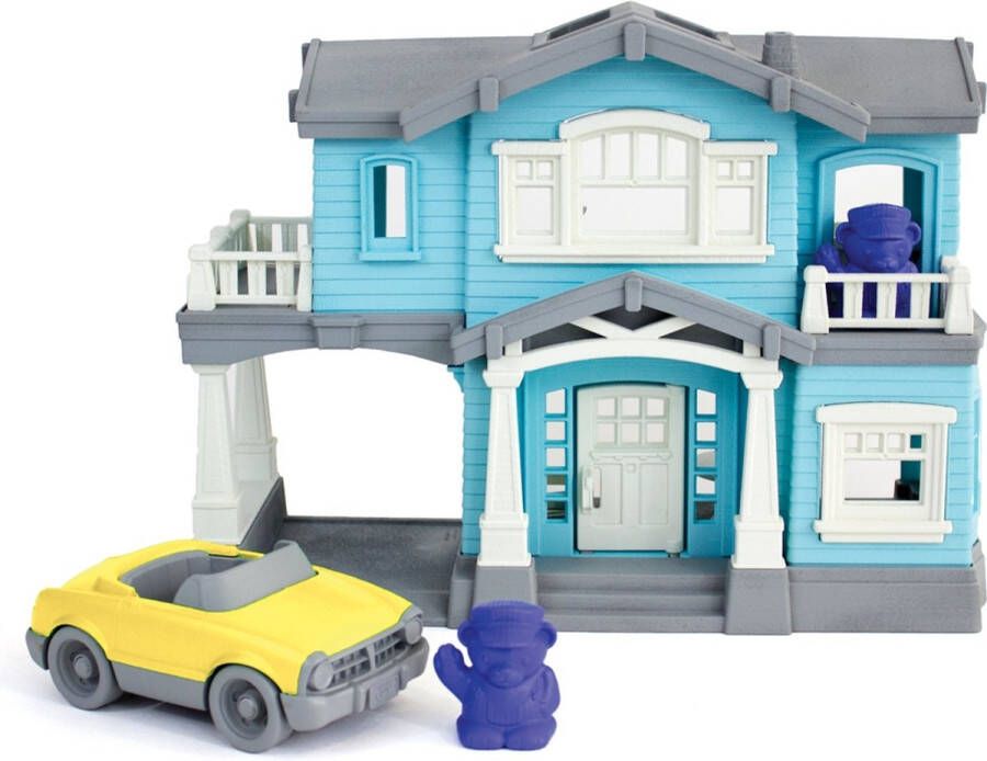 BigJigs speelgoed huis villa speelset Green Toys