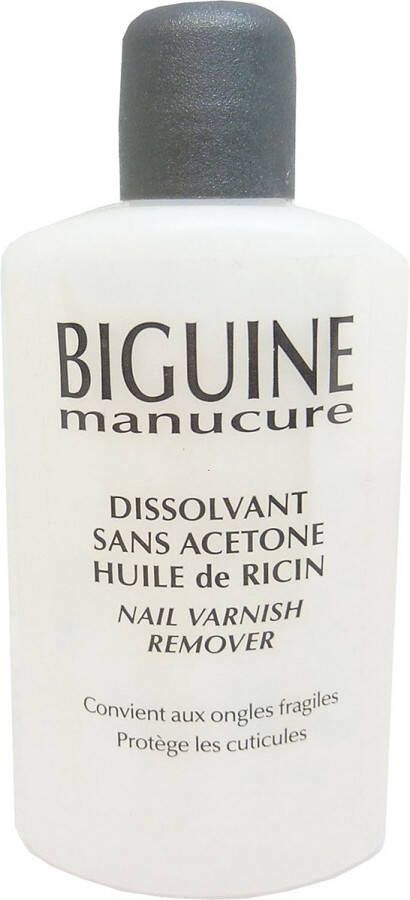 Biguine manucure Nagellakremover zonder aceton beschermt de nagels 100ml