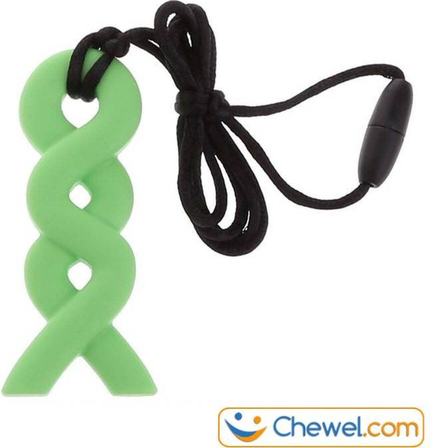 Bijtketting.nl Bijtketting Kauwketting Happy Waves kleuren Groen