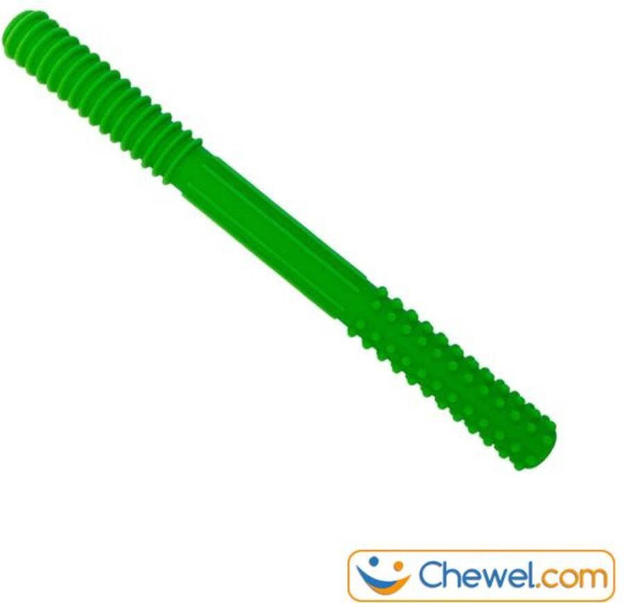 Bijtketting.nl Sensory Tube Sensorische Rietje Bijtstaafje Groen