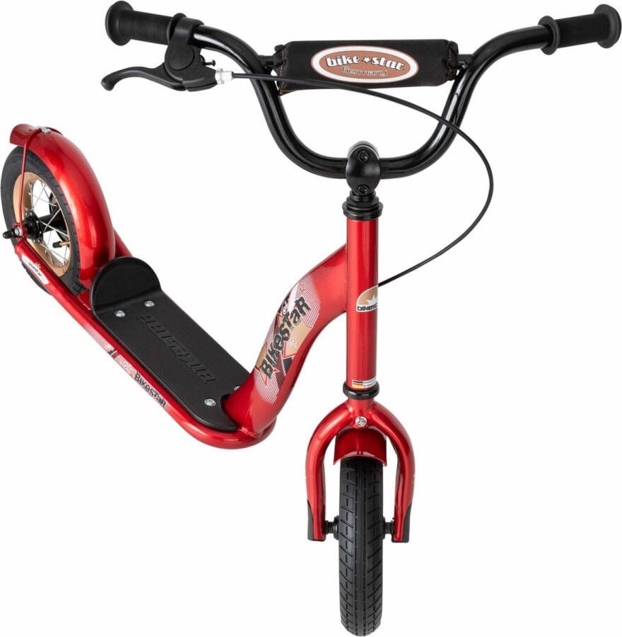 Bikestar Classic autoped 10 inch rood