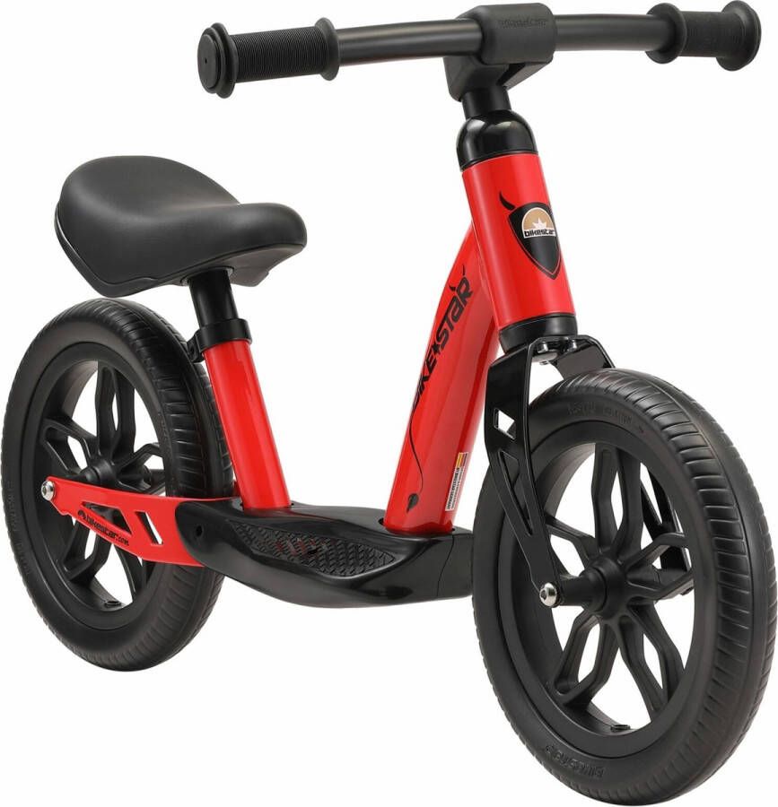Bikestar Eco Classic 10 inch loopfiets extra light rood