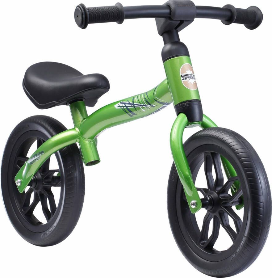BikeStar Lightrunner 10 inch loopfiets 3 kg groen