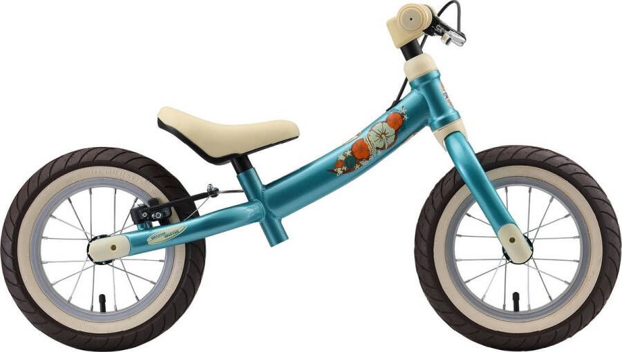 BikeStar Sport meegroei loopfiets 12 inch turquoise