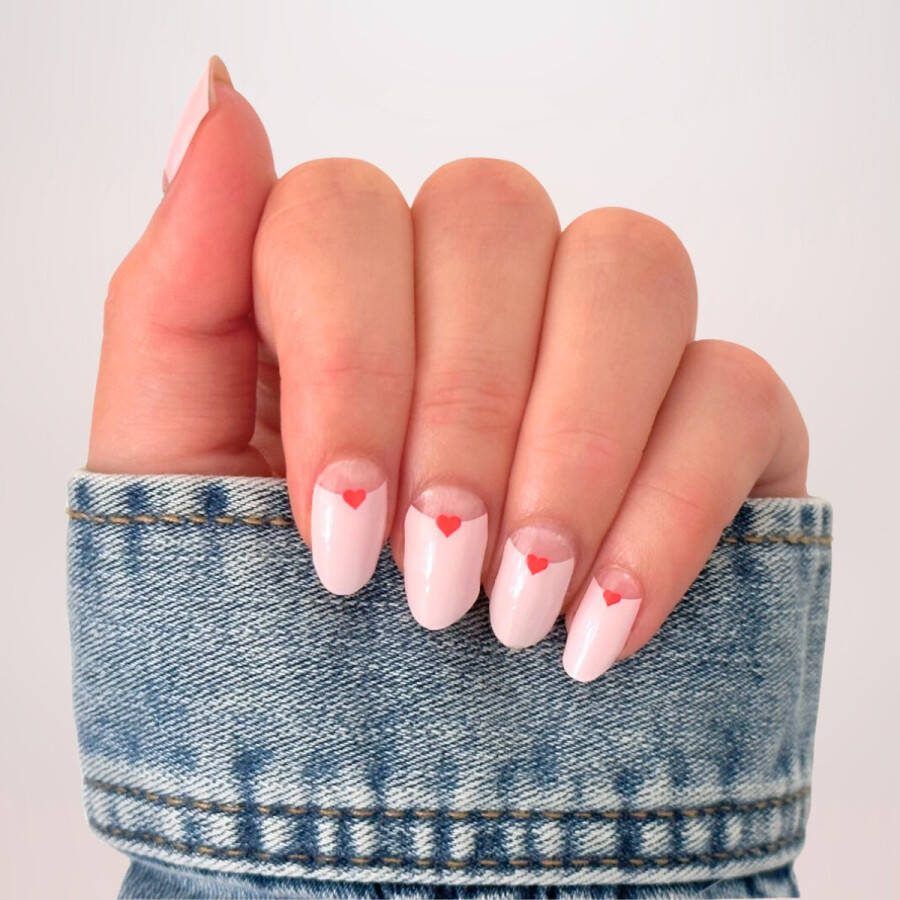 BIMA Nails Gellak Nagel Stickers Gel Nagel Wraps Nail art Love Heart