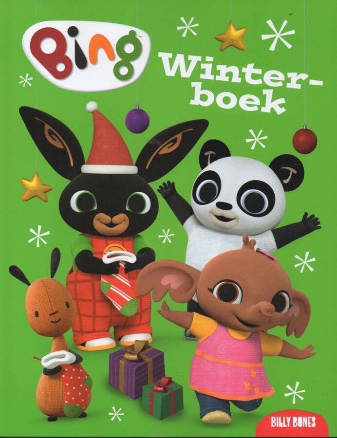 Bing Winterboek 50 pagina's vol met verhalen puzzels en activiteiten Voor kinderen van 2 tot 5 jaar Kleurboek Peuter Kleuter Nederlands