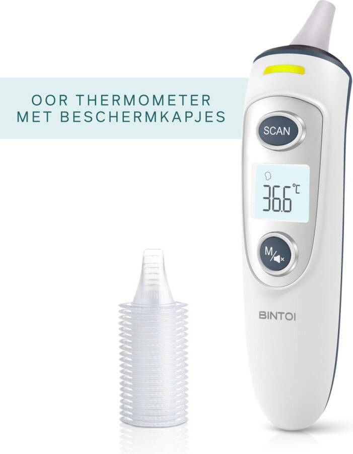 BINTOI X210 Oor Thermometer Koortsthermometer Temperatuurmeter