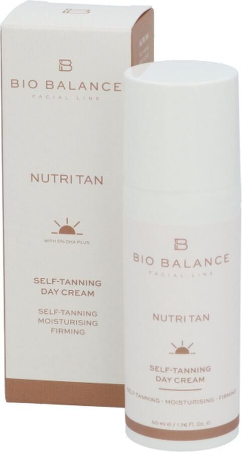 Bio Balance Dagcrème Nutri Tan Zelfbruinend Hydraterend Verstevigend 50 ml