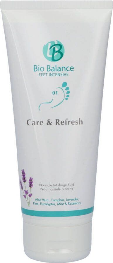 Bio Balance Feet Intensive Voetcrème Care & Refresh Normale tot droge huid 200 ml