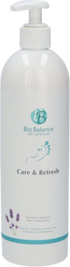 Bio Balance Feet Intensive Voetcrème Care & Refresh Normale tot droge huid 500 ml