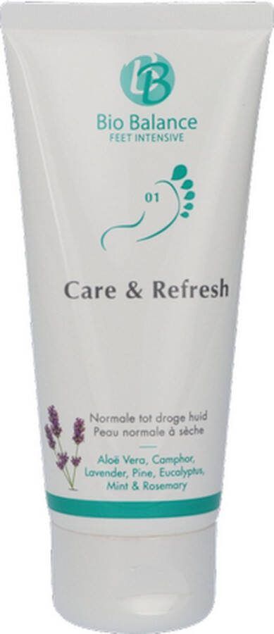 BioBalance7 Bio Balance Feet Intensive Voetcrème Care & Refresh Normale tot droge huid 75 ml