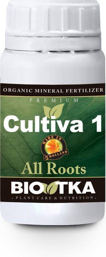 BIO TKA CULTIVA 1 ALL ROOTS 250ml Wortelstimulator wortel plantvoeding biologische voeding biologische plantvoeding bio supplement hydro plantvoeding aarde kokosvoeding kokos voeding organische plantenvoeding organisch
