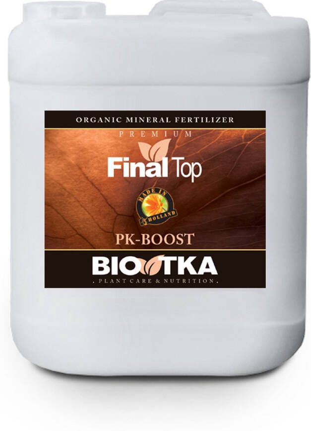 BIO TKA NUTRIVA FINAL TOP (PK-Boost) 5liter (plantvoeding biologische voeding biologische plantvoeding planten bio supplement hydro plantvoeding aarde fosfor kalium kokos voeding – coco organische plantenvoeding booster PK)