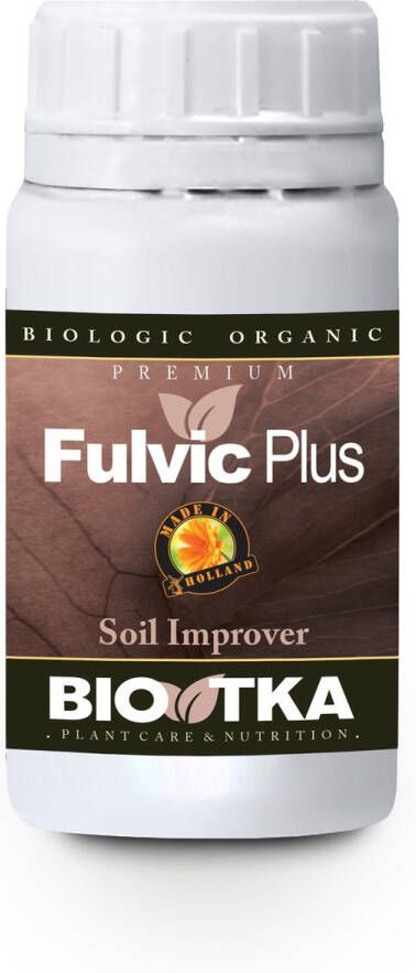 BIO TKA BioTka FULVIC PLUS (speciaal supplement) 250 ml. plantvoeding biologische voeding biologische plantvoeding planten bio supplement hydro plantvoeding aarde kokosvoeding kokos voeding – coco–cocovoeding organische voeding