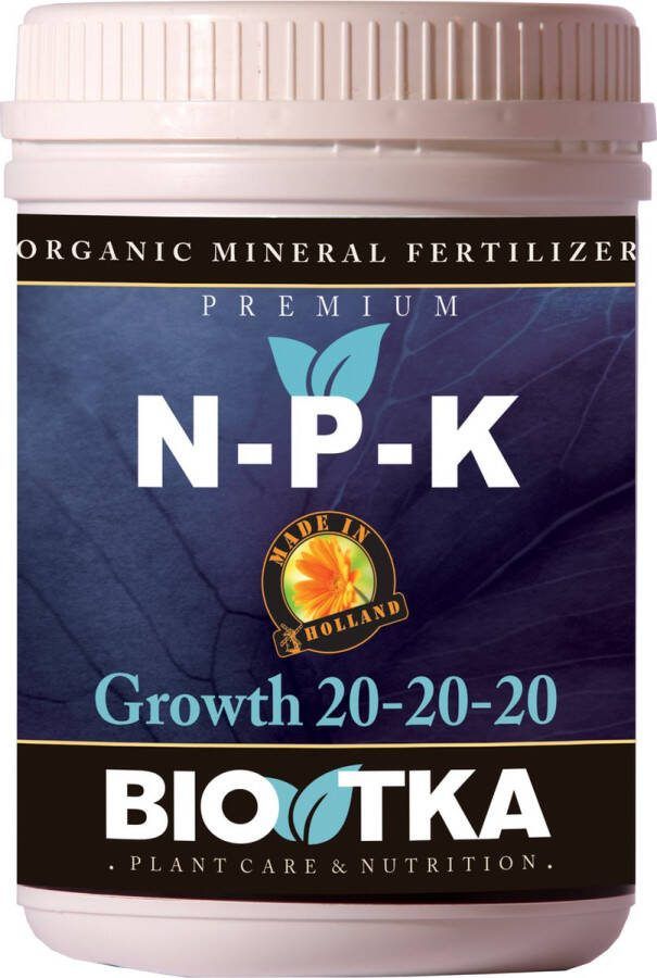 BIO TKA BioTka Microgranulaat NPK 20-20-20 Groeifase 500 gr. Bio Micro plantenvoeding biologische voeding biologische plantvoeding planten bio supplement hydro plantvoeding aarde kokosvoeding kokos voeding – groei groeifase