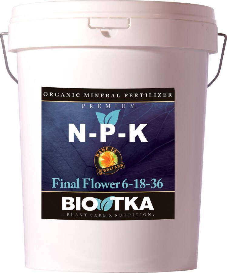 BIO TKA Microgranulaat NPK 6-18-36 Eind bloeifase (vruchtfase) 5 kg. Bio Micro plantenvoeding biologische voeding biologische plantenvoeding planten bio supplement hydro voeding plantenvoeding aarde kokosvoeding kokos voeding – bloei