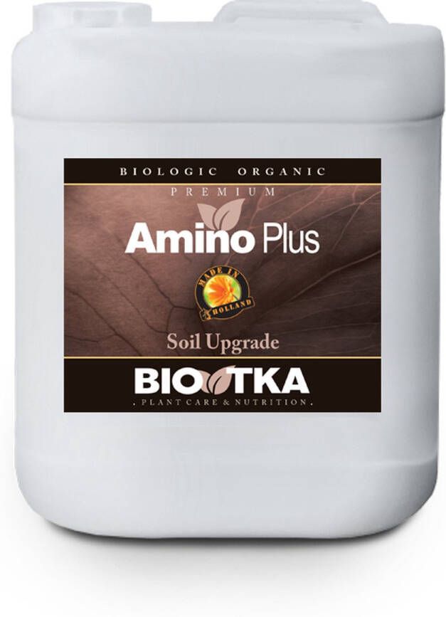 BIO TKA BioTka SOIL AMINO PLUS 5 Ltr. Bodem verbeteraar (plantvoeding aarde opwaardering biologische plantvoeding Aminozuren bio supplement amino plantvoeding aarde kokosvoeding kokos voeding aarde organische plantenvoeding organisch)